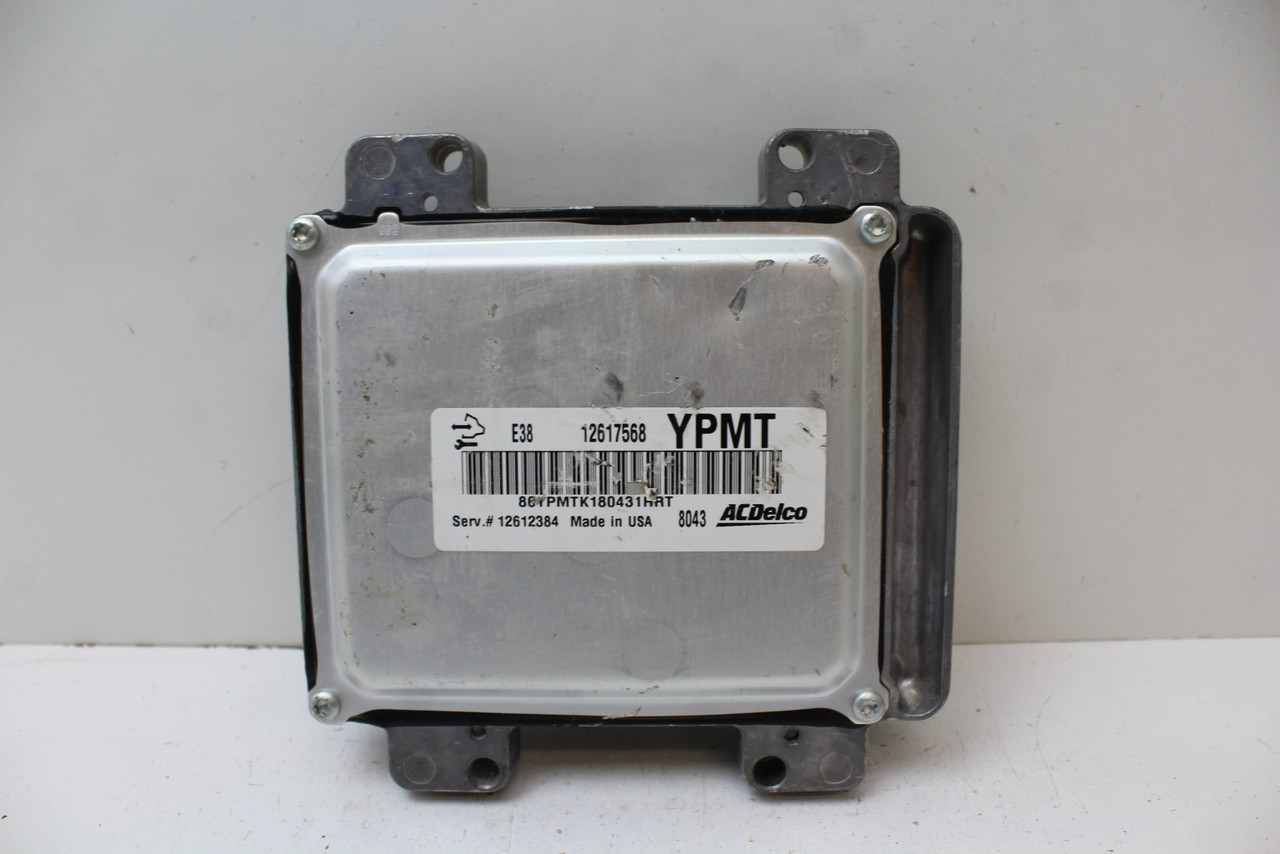08 Yukon 12612384 Computer Brain Engine Control ECU ECM EBX Module