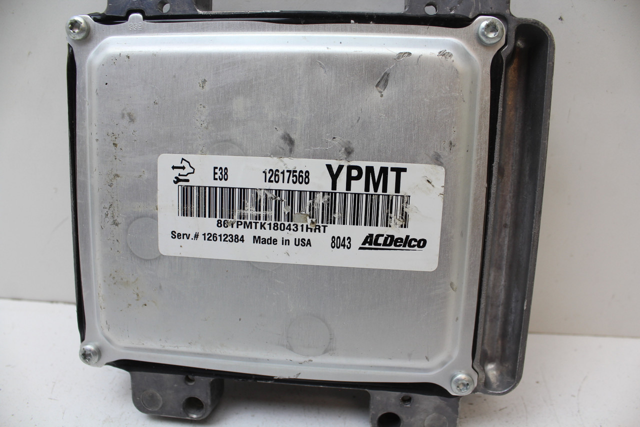 08 Yukon 12612384 Computer Brain Engine Control ECU ECM EBX