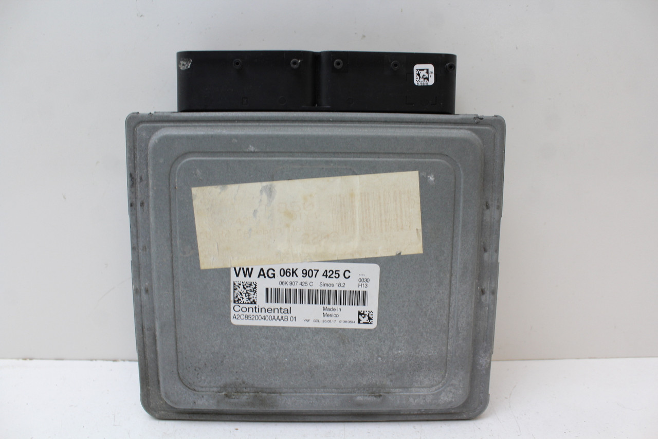 15-17 Jetta 06K 907 425 C Computer Brain Engine Control ECU ECM EBX Module