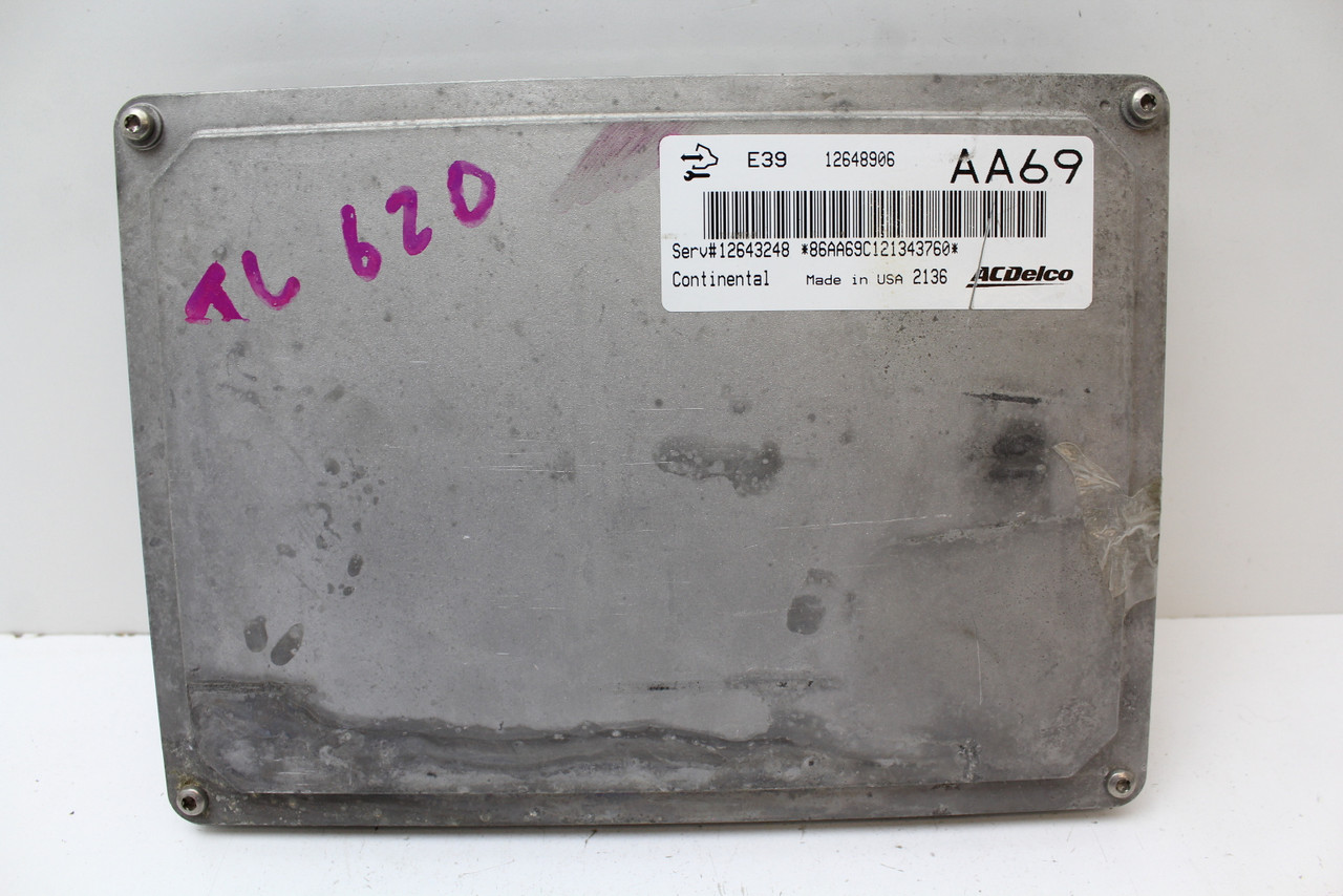 12-13 Verano 12643248 Computer Brain Engine Control ECU ECM EBX