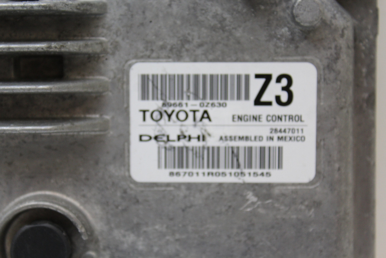 2015 15 Toyota Corolla 89661-0Z630 Computer Brain Engine Control ECU ECM Module