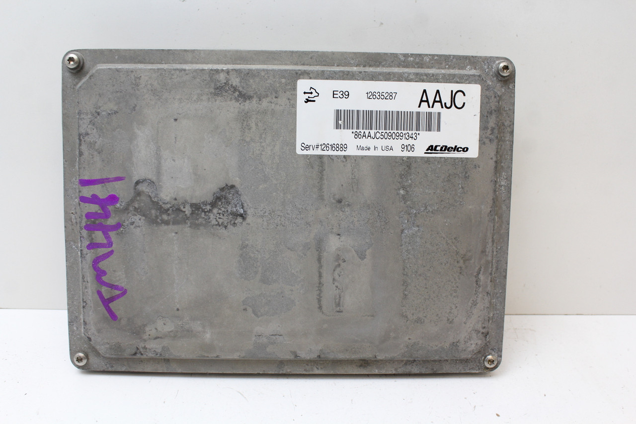 10-11 SRX 12616889 Computer Brain Engine Control ECU ECM EBX Module
