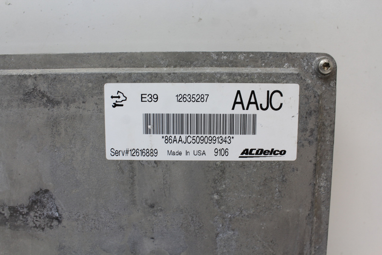 10-11 SRX 12616889 Computer Brain Engine Control ECU ECM EBX Module