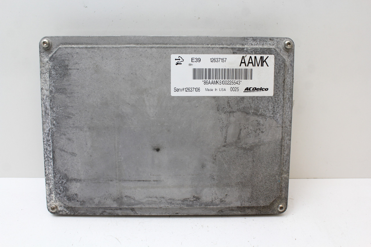 10-11 Lacrosse 12637106 Computer Brain Engine Control ECU ECM EBX Module