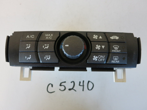 09 10 11 HONDA PILOT CLIMATE CONTROL PANEL TEMPERATURE UNIT A/C HEATER OEM C5240