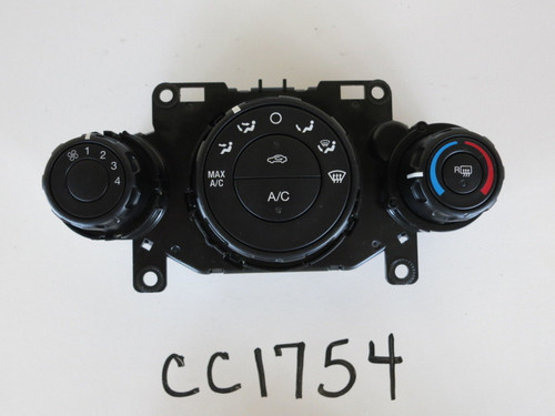 11 12 13 FORD FIESTA CLIMATE CONTROL PANEL TEMP UNIT A/C HEATER HVAC OEM CC1754