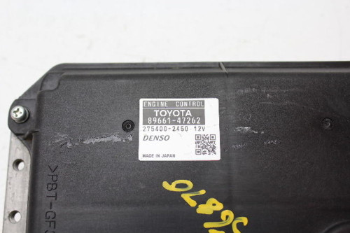 10 TOYOTA PRIUS 89661-47262 COMPUTER BRAIN ENGINE CONTROL ECU ECM MODULE K8962