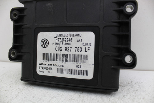 11-14 Volkswagen Jetta 09G 927 750 LF TCM Transmission Computer Control Module