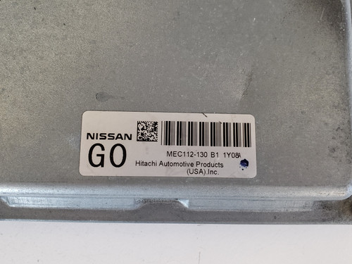 2011-2013 Altima MEC112-130 B1 Computer Brain Engine Control ECU ECM EBX Module
