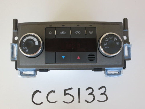 07 08 09 SATURN AURA CLIMATE CONTROL PANEL TEMP UNIT A/C HEATER OEM CC5133