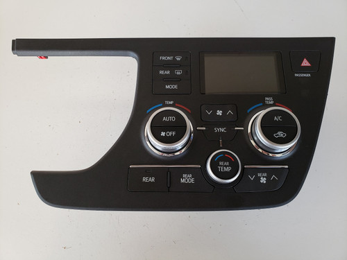 15 16 17 Toyota Sienna Climate Control Panel Temperature Unit A/C Heater 15 16 17 Toyota Sienna Climate Control Panel Temperature Unit A/C Heater