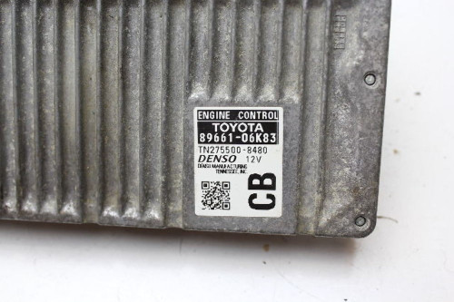 14 CAMRY 89661-06K83 COMPUTER BRAIN ENGINE CONTROL ECU ECM EBX MODULE K8801