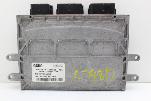 13 Ford Fusion DS7A-12A650-ACL Computer Brain Engine Control ECU ECM EBX Module