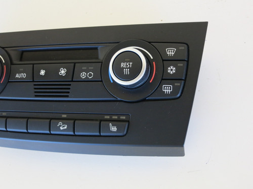 07 08 09 Bmw 328i Climate Control Panel Temperature Unit A/C Heater