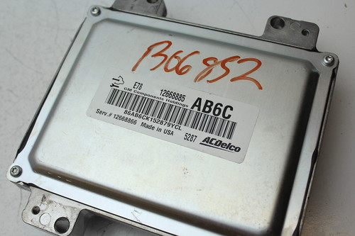 15 BUICK ENCORE 12668866 COMPUTER BRAIN ENGINE CONTROL ECU ECM EBX MODULE L318