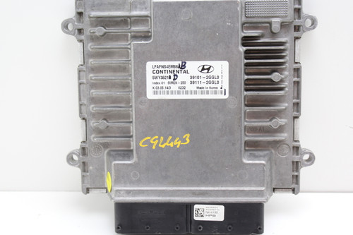 15-16 Sonata 39111-2GGL0 Computer Brain Engine Control ECU ECM EBX Module