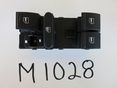 06-14 GOLF JETTA PASSAT TIGUAN DRIVERS SIDE LEFT MASTER WINDOW SWITCH OEM M1028