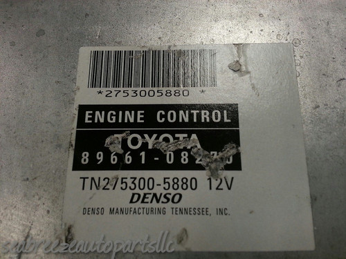 2009 09 TOYOTA SIENNA FWD COMPUTER BRAIN ENGINE CONTROL ECU ECM MODULE N5814