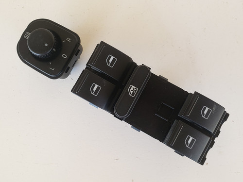 06-10, 12 VW Passat 1K4 959 857B Drivers Side Left Master Window Switch OEM