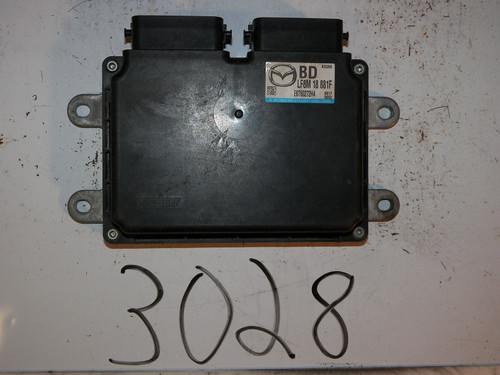2010 10 MAZDA 3 2.0L AT COMPUTER BRAIN ENGINE CONTROL ECU ECM MODULE UNIT