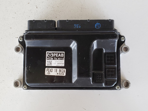 2014 Mazda 3 PEAB 18 881A Computer Brain Engine Control ECU ECM EBX Module