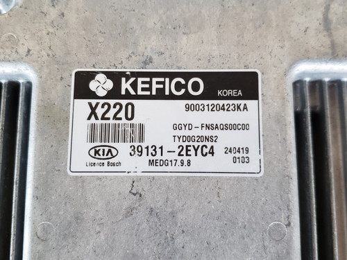 2015 Kia Forte 39131-2EYC4 Computer Brain Engine Control ECU ECM EBX Module