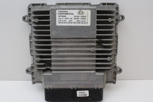 14 15 Kia Optima 2.4L 39108-2GBJ5 Computer Engine Control ECU ECM EBX Module