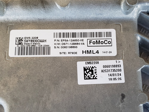 2014-2019 MKZ EP5A-12A650-VE Computer Brain Engine Control ECU ECM EBX Module