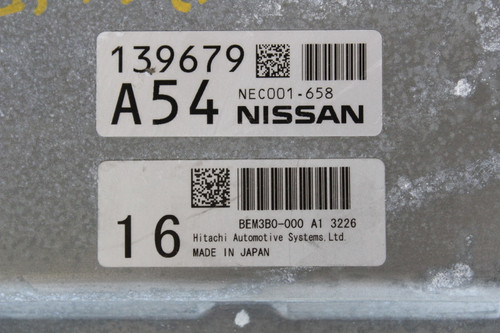 2013 Nissan Quest BEM3B0-000 A1 Computer Brain Engine Control ECU ECM EBX Module