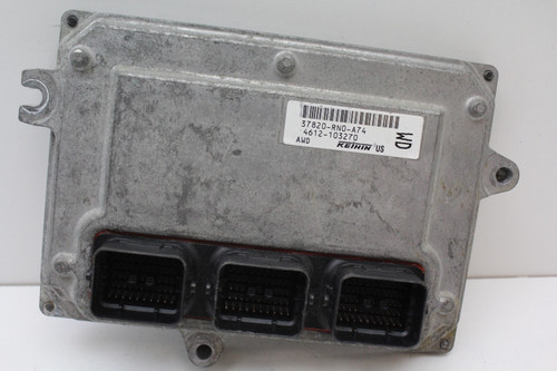 09 10 Honda Pilot 37820-RN0-A74 Computer Brain Engine Control ECU ECM EBX Module