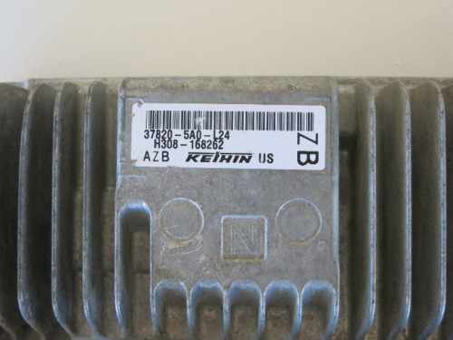 16 Honda Accord 37820-5A0-L24 Computer Brain Engine Control ECU ECM EBX Module