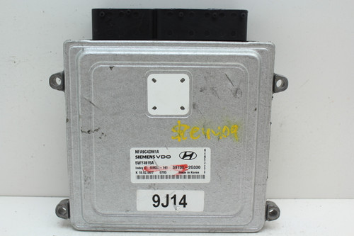 09 10 Hyundai Sonata 39100-2G330 Computer Brain Engine Control ECU ECM Module
