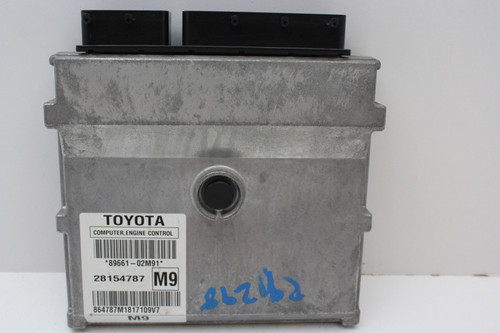 09-10 Toyota Corolla 89661-02M91 Computer Brain Engine Control ECU ECM Module 09-10 Toyota Corolla 89661-02M91 Computer Brain Engine Control ECU ECM Module