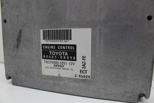 03 Sequoia 4x2 89661-0C480 Computer Brain Engine Control ECU