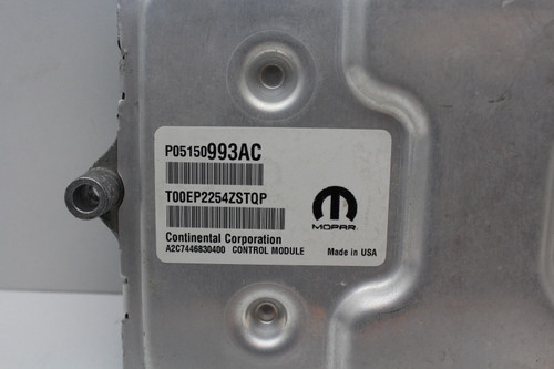 15 2015 Chrysler 200 P68102888AC Computer Engine Control ECU ECM EBX Module