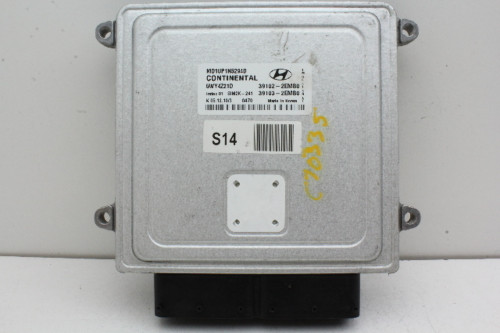 11 Hyundai Elantra 39103-2EMB0 Engine Control Module ECU ECM EBX Brain