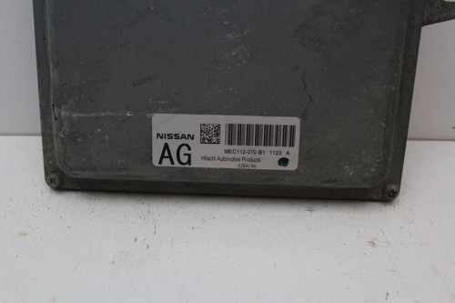 2011 11 Nissan Altima 2.5L MEC112-070 B1 Computer Engine Control ECU ECM Module