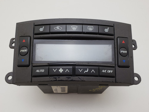 03 Cadillac CTS 25743625 Climate Control Panel Temperature Unit A/C Heater