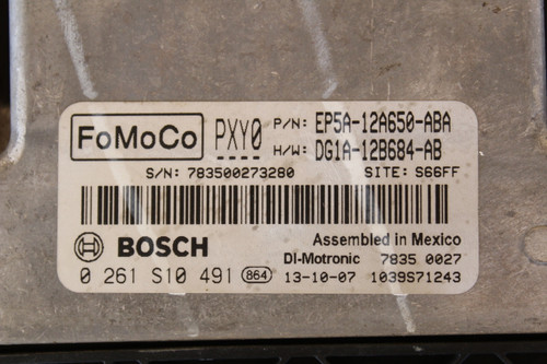 2014 Lincoln MKZ EP5A-12A650-ABA Computer Engine Control ECU ECM EBX Module