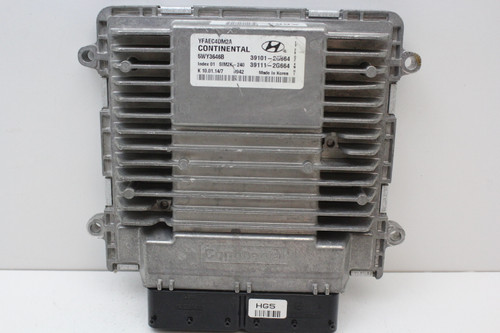 12-14 Hyundai Sonata 2.4L 39111-2G664 Computer Engine Control ECU ECM EBX Module