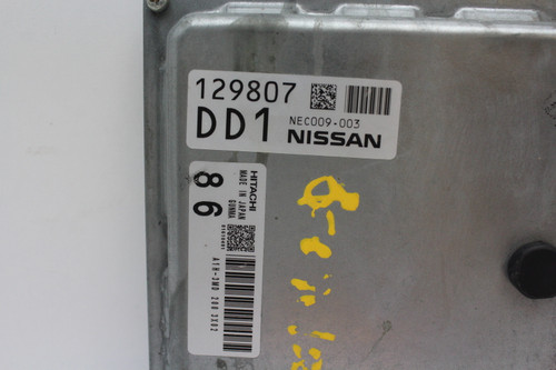 12-14 Nissan Maxima NEC009-003 Computer Brain Engine Control ECU ECM EBX Module