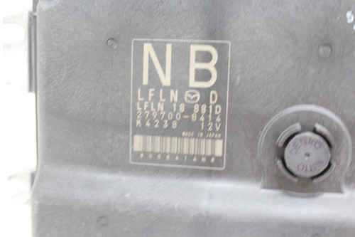13 14 Mazda Miata LFLN 18 881D Computer Brain Engine Control ECU ECM EBX Module