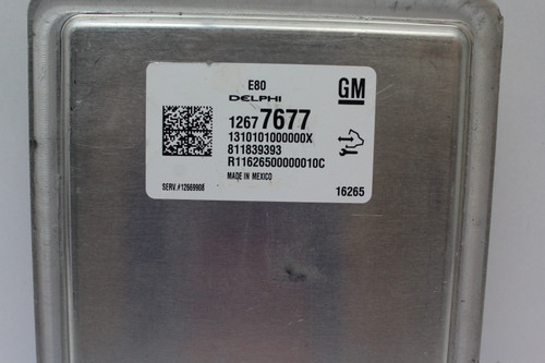 17 18 19 Chevrolet Cruze 12669908 Computer Brain Engine Control ECU ECM Module