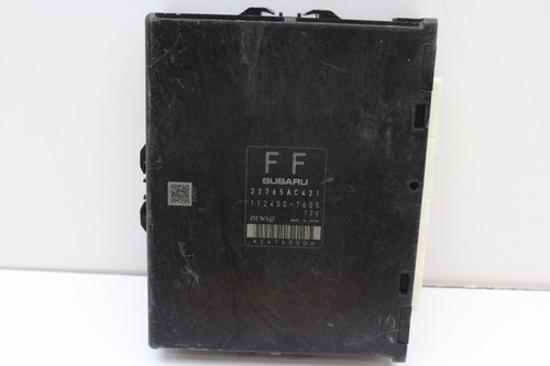 2012 12 Subaru Impreza 22765AC421 Computer Brain Engine Control ECU ECM Module