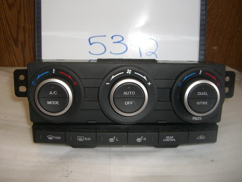 07 08 09 MAZDA CX9 CX-9  CLIMATE TEMPERATURE CONTROL UNIT A/C HEAT