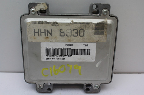 04 2004 Pontiac Grand Prix 12581501 Computer Engine Control ECU ECM EBX Module