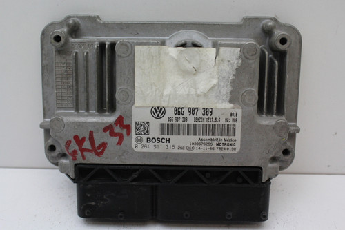 13-16 Jetta 06G 907 309 Computer Brain Engine Control ECU ECM EBX Module
