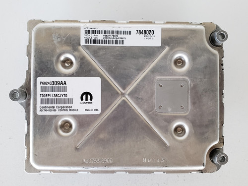 2016-2017 Charger P68243309AA Computer Brain Engine Control ECU ECM EBX Module