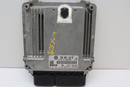 2008 Volkswagen 2.0L 3C0 907 115 S Computer 20Engine Control ECU ECM EBX Module