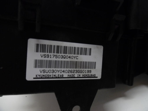 11-14 HYUNDAI SONATA 91750-3Q040 FUSEBOX FUSE BOX RELAY UNIT MODULE K4550